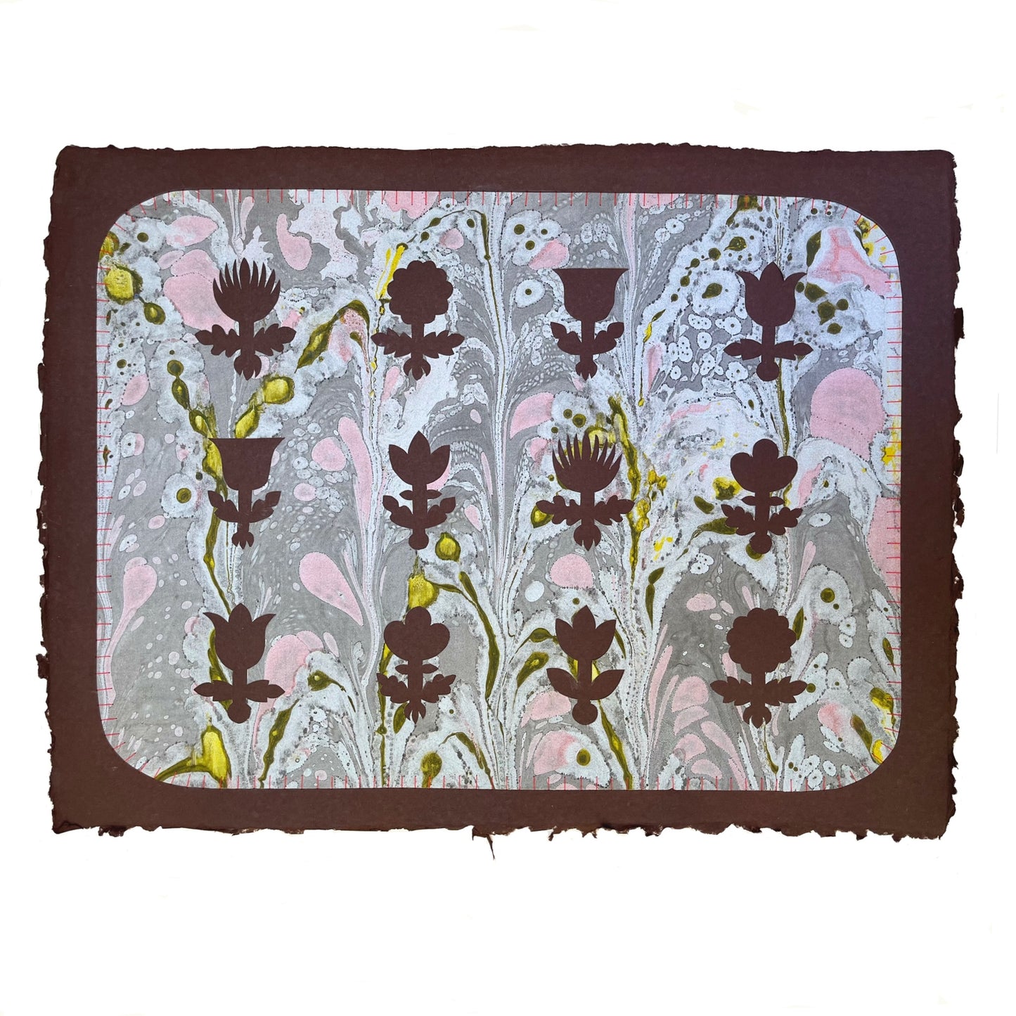 Florentine Flowers in Bubblegum