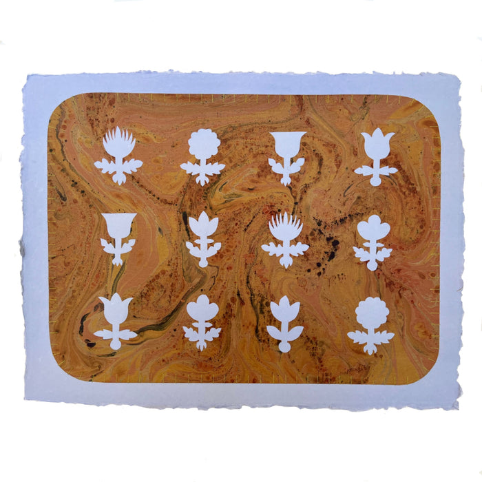 Florentine Flowers in Lilac