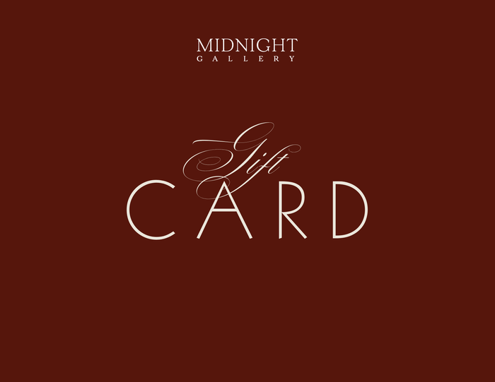 Midnight Gallery gift card.
