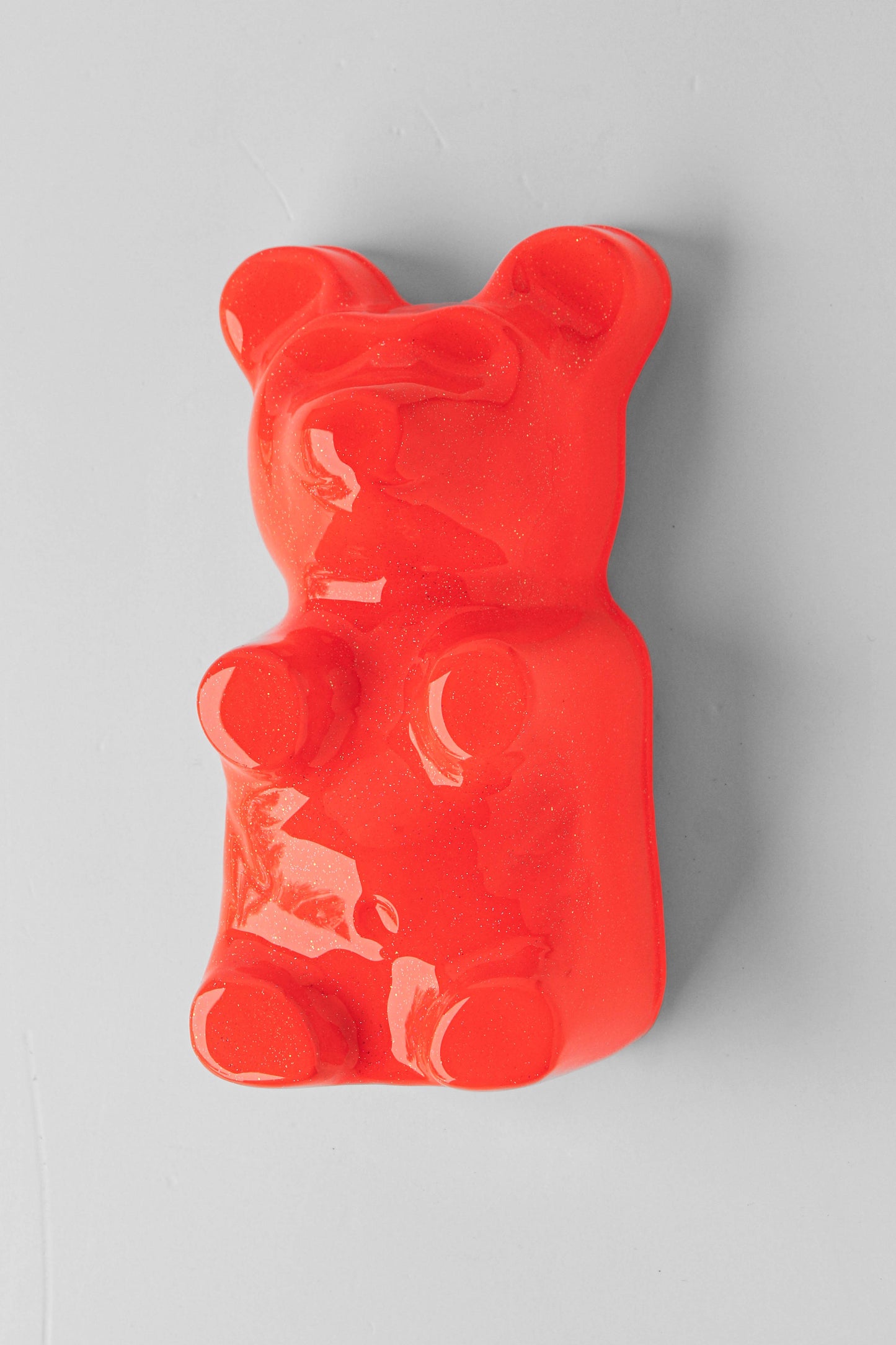 Fluorescent Orange Gummy Bear