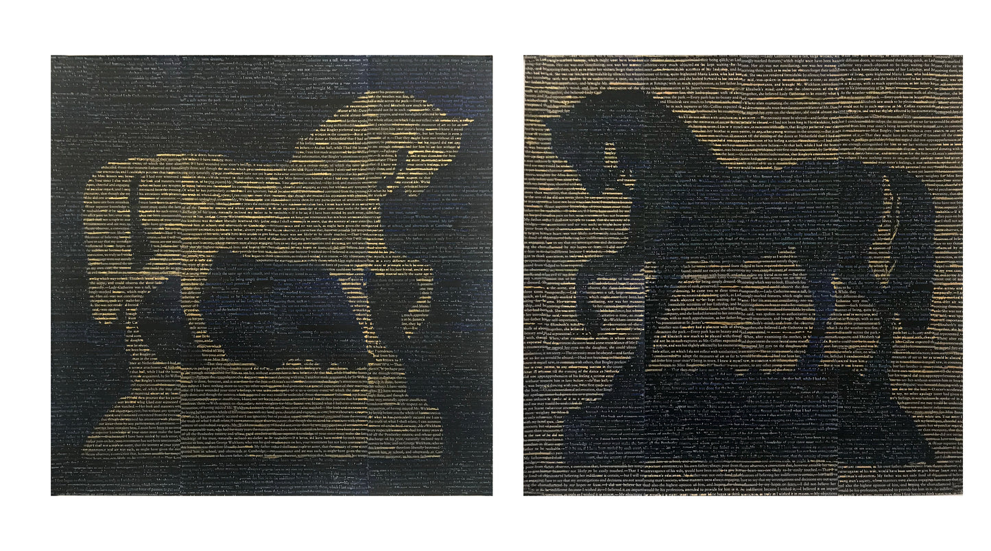 Horse Bookends II A&B