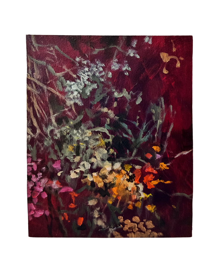 Burgundy Floral